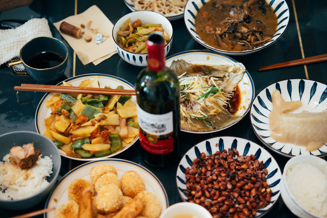 Accord vin et plat umami à la sauce soja 