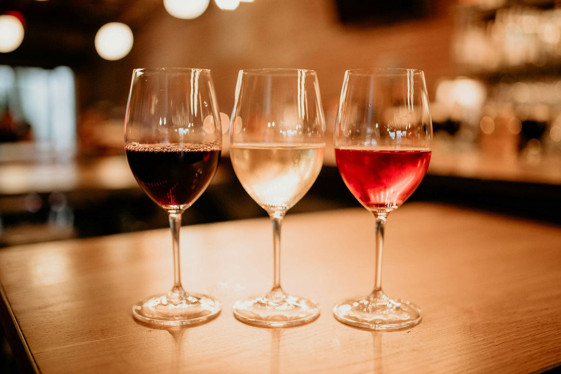 Comparatif visuel entre vin conventionnel, bio, biodynamique et nature 
